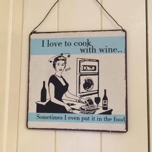kitchen sign