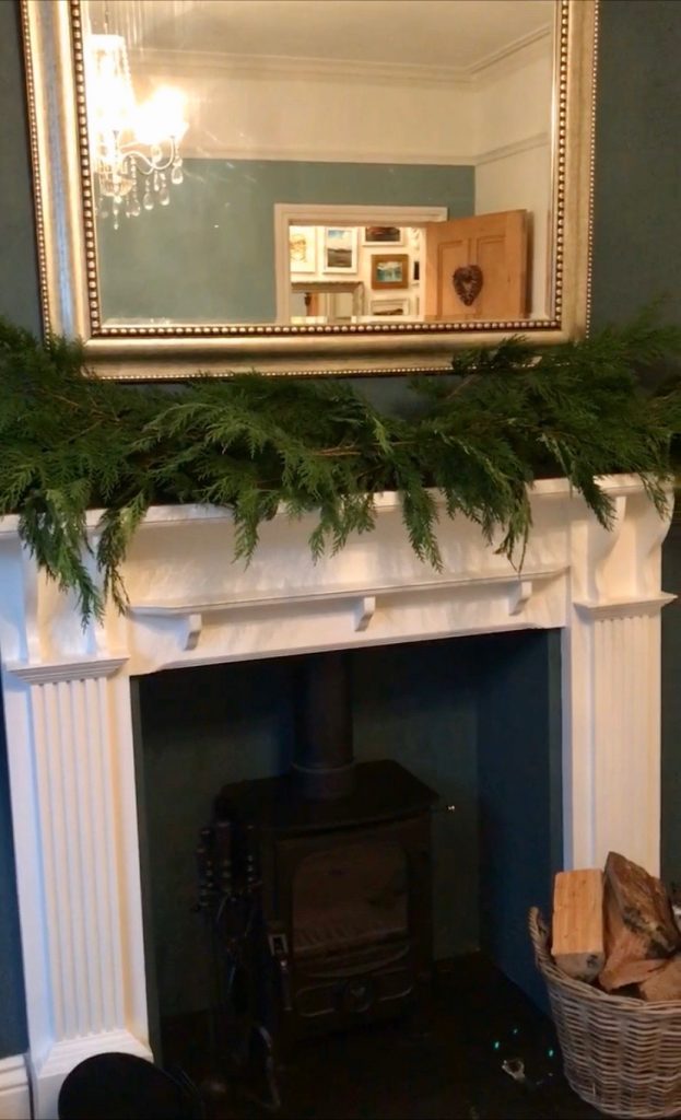 christmas winter garland