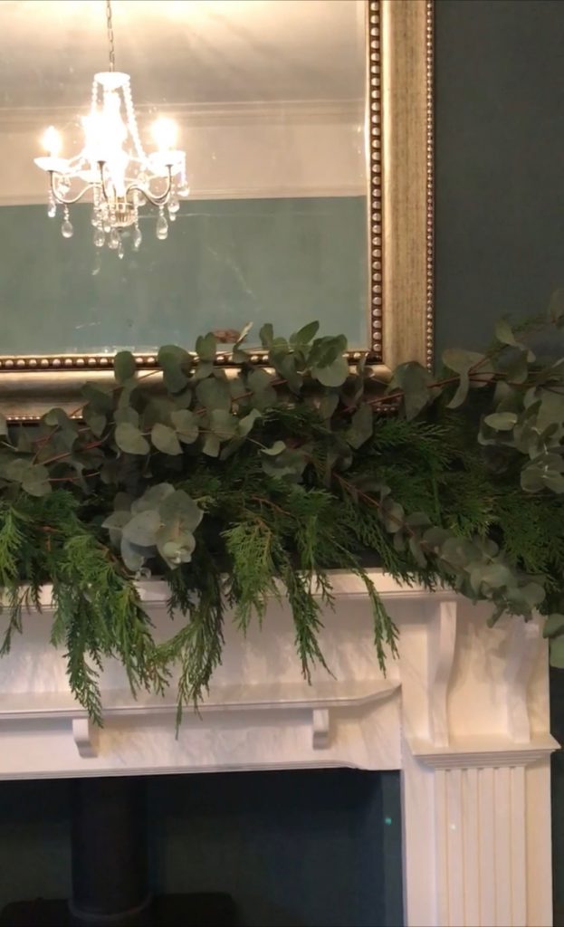 christmas winter garland
