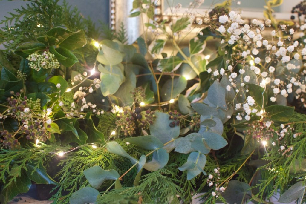 christmas winter garland